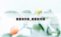 黑客软件库_黑客软件源