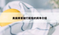 美国黑客被打屁股的简单介绍