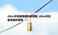 ddos攻击服务器的原理图_ddos攻击服务器的原理